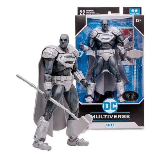 DC Multiverse - Reign of the Supermen - Steel - Platinum / Chase - Collectables > Action Figures > toys -  McFarlane Toys