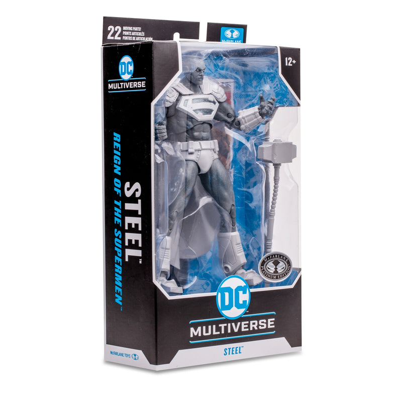 DC Multiverse - Reign of the Supermen - Steel - Platinum / Chase - Collectables > Action Figures > toys -  McFarlane Toys