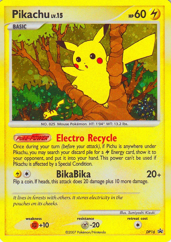 Pikachu - DP16