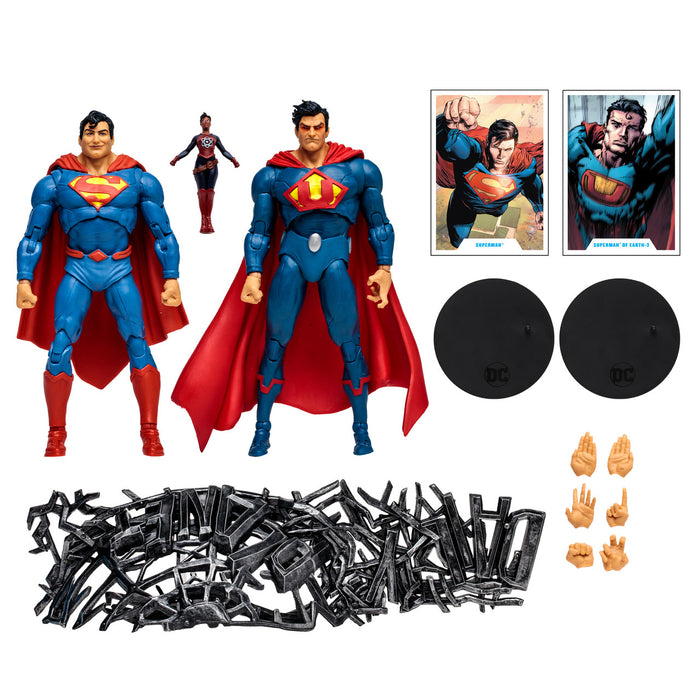 McFarlane - Superman vs Superman of Earth-3 w/Atomica - DC Multiverse 7" Figures 2-Pack - Collectables > Action Figures > toys -  McFarlane Toys