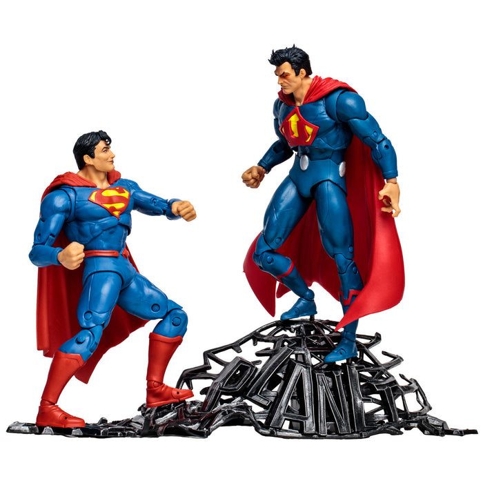 McFarlane - Superman vs Superman of Earth-3 w/Atomica - DC Multiverse 7" Figures 2-Pack - Collectables > Action Figures > toys -  McFarlane Toys