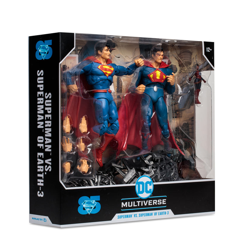 McFarlane - Superman vs Superman of Earth-3 w/Atomica - DC Multiverse 7" Figures 2-Pack - Collectables > Action Figures > toys -  McFarlane Toys