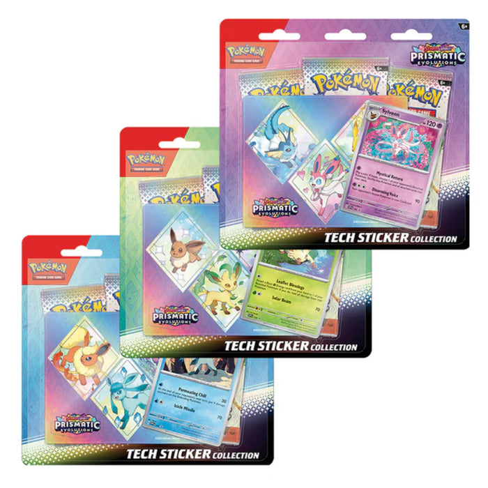 Pokémon TCG: Scarlet & Violet - Prismatic Evolutions - Tech Sticker Collection (preorder)