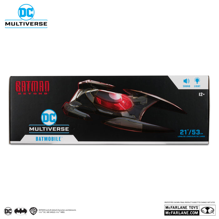 DC MULTIVERSE VEHICLES - BATMOBILE WITH (Lights and sounds no figure) (preorder January)