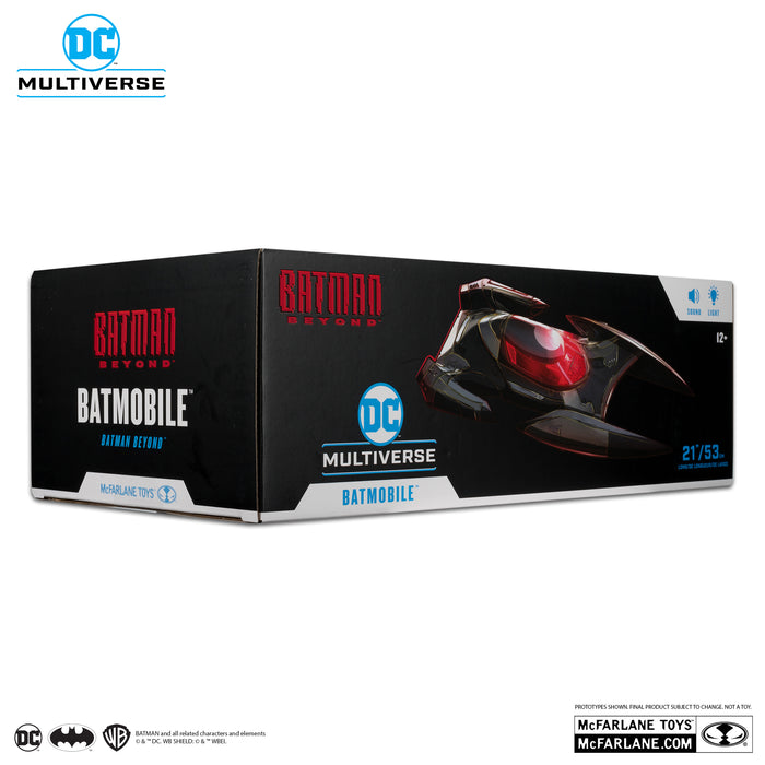 DC MULTIVERSE VEHICLES - BATMOBILE WITH (Lights and sounds no figure) (preorder January)