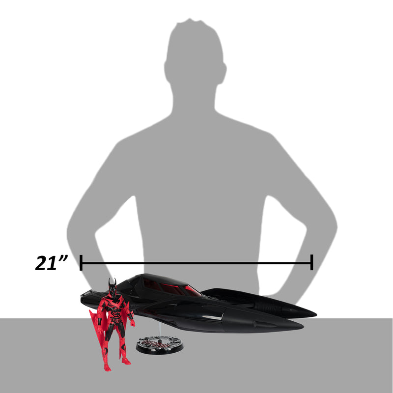 DC MULTIVERSE VEHICLES - BATMOBILE WITH BATMAN BEYOND 7IN FIGURE (GOLD LABEL) - Collectables > Action Figures > toys -  McFarlane Toys