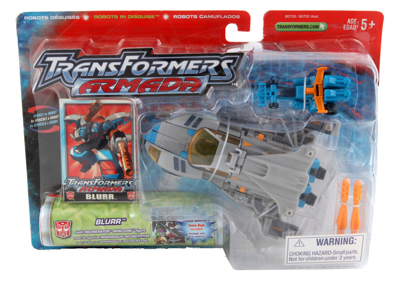Transformers Armada Super-Cons Blurr with Incinerator - Collectables > Action Figures > toys -  Hasbro