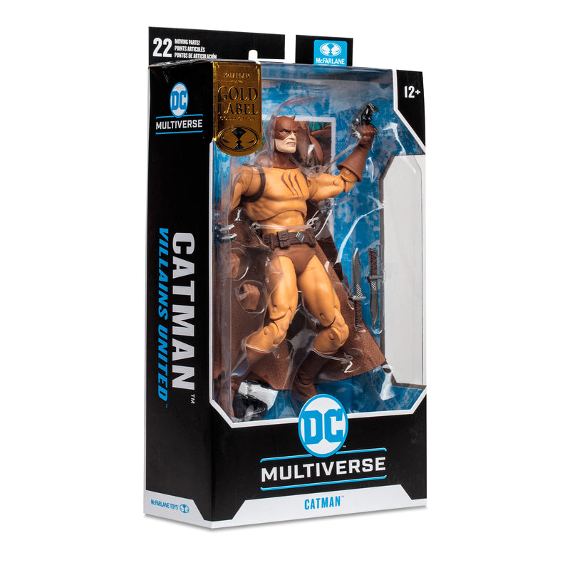 McFarlane Toys - Catman (Villains United) Gold Label  - Exclusive - Collectables > Action Figures > toys -  McFarlane Toys