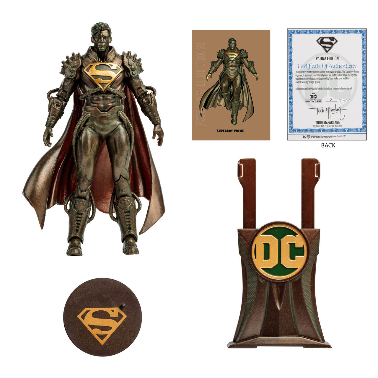 McFarlane Toys - Superboy-Prime - Infinite Crisis - Patina Edition