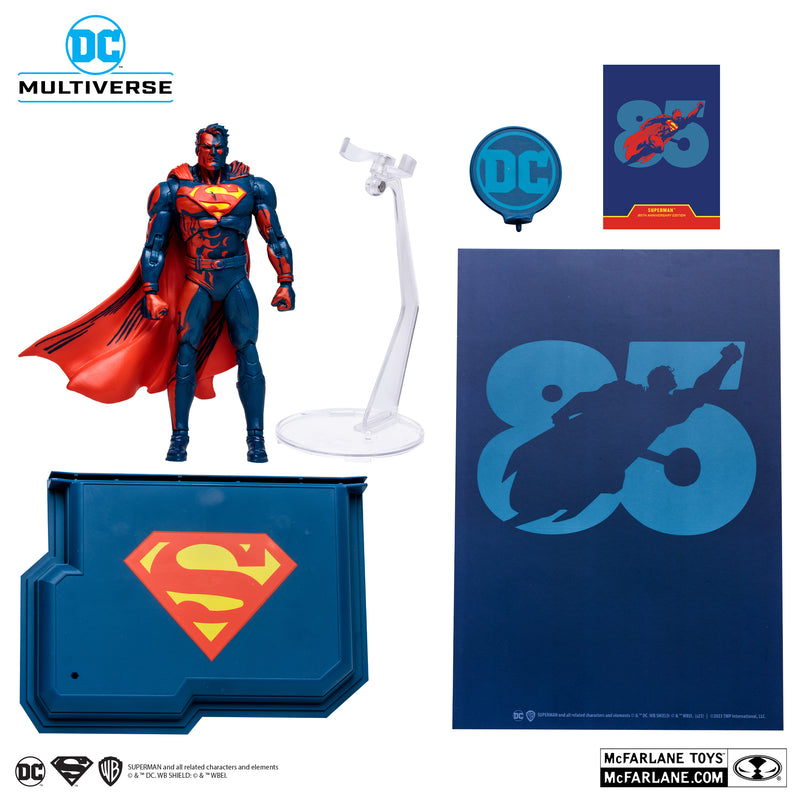 SUPERMAN 85TH ANNIVERSARY (GOLD LABEL) SDCC EXCLUSIVE - Collectables > Action Figures > toys -  McFarlane Toys