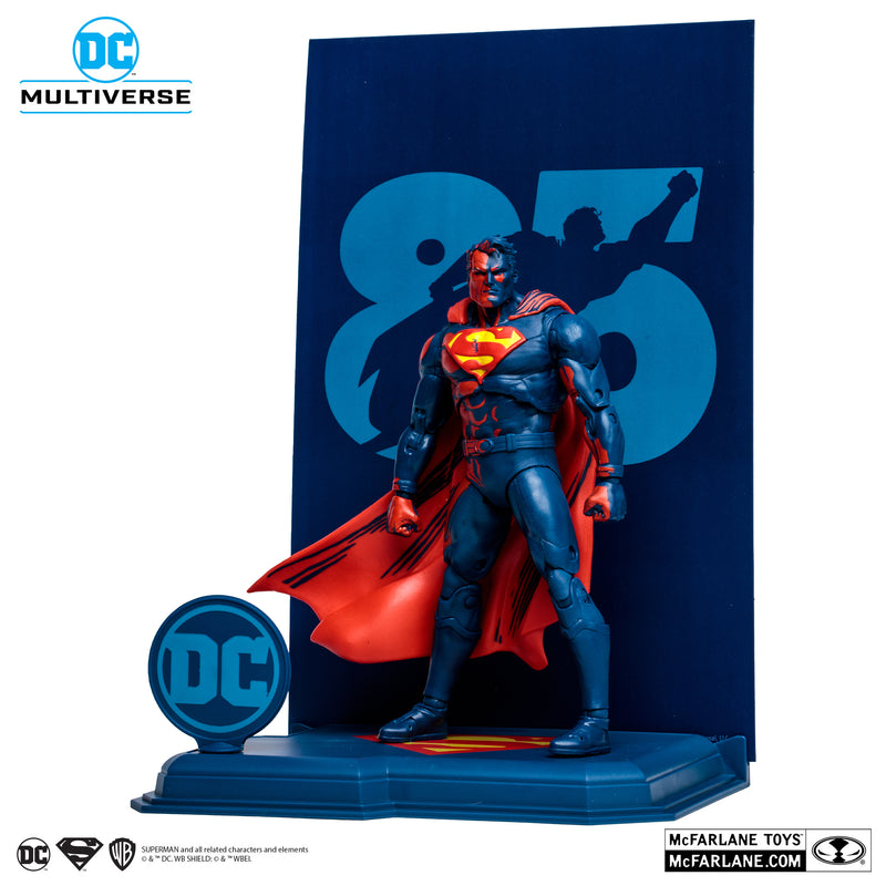 SUPERMAN 85TH ANNIVERSARY (GOLD LABEL) SDCC EXCLUSIVE - Collectables > Action Figures > toys -  McFarlane Toys