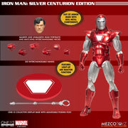 One:12 Collective Iron Man - Silver Centurion (preorder) - Collectables > Action Figures > toys -  MEZCO TOYS