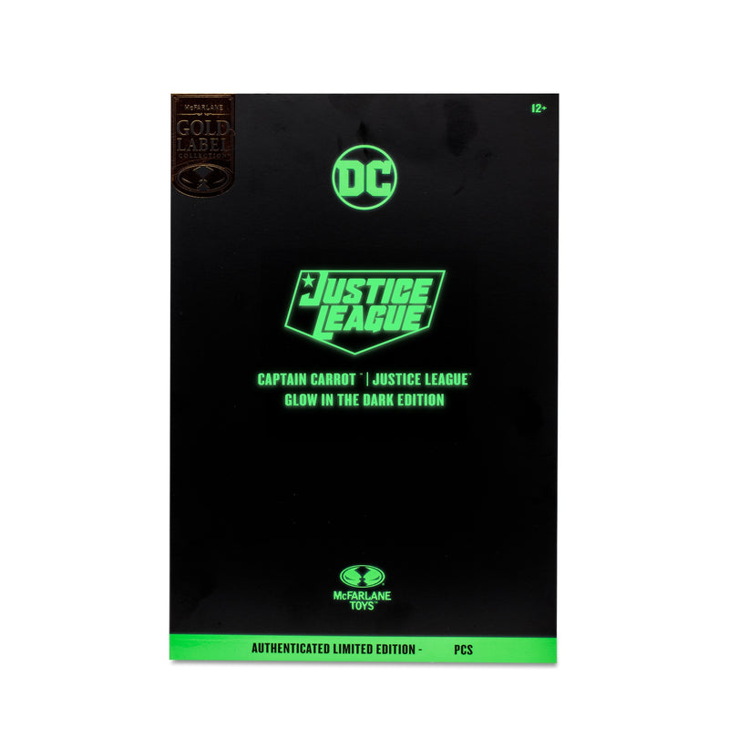 DC Multiverse - Justice League - Captain Carrot (Glow in the Dark Edition) - Exclusive - Collectables > Action Figures > toys -  McFarlane Toys