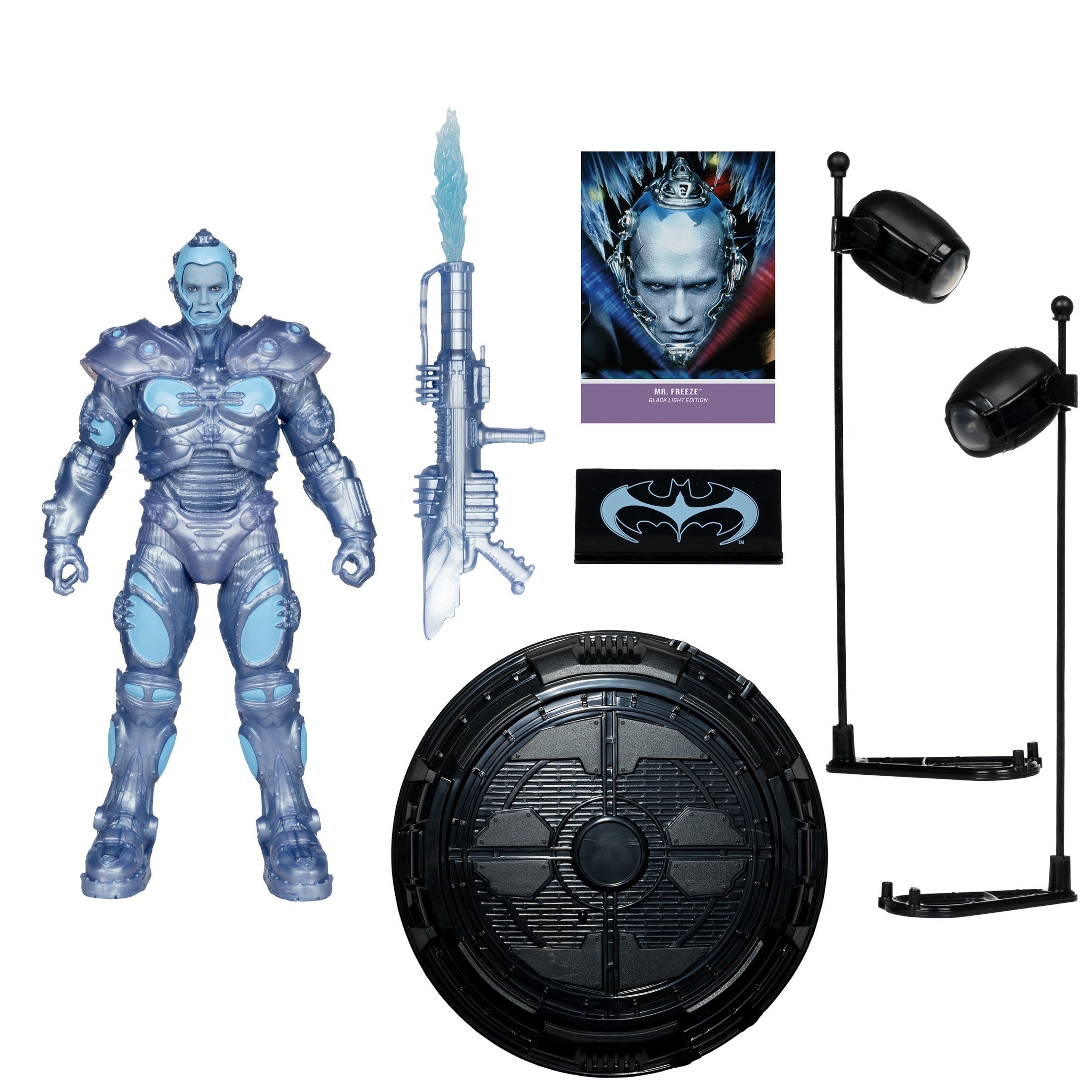 DC Multiverse - Batman & Robin - Mr. Freeze (Black Light Edition