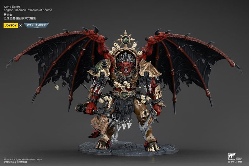 Joy Toy - Warhammer 40K - World Eaters - Angron, Daemon Primarch of Khorne 1/18 Scale Action Figure (preorder Q4 2025) - Collectables > Action Figures > toys -  Joy Toy