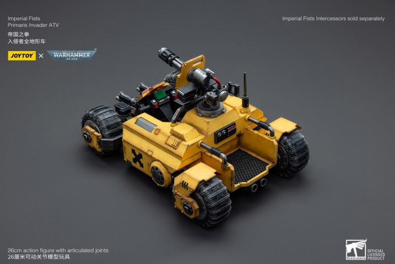 JoyToy - Warhammer 40k - Imperial Fists - Primaris Invader ATV 1/18 Scale Vehicle - Collectables > Action Figures > toys -  Joy Toy