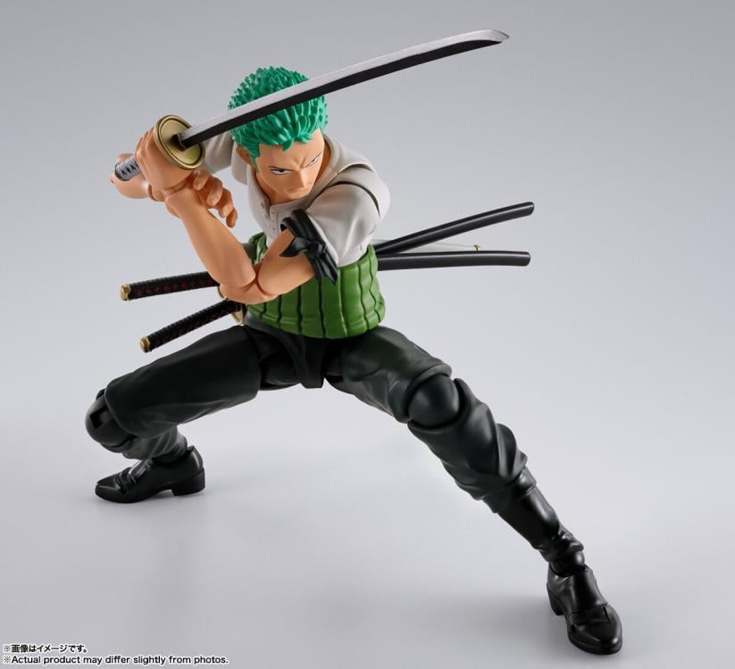 One Piece - S.H.Figuarts - Roronoa Zoro (Romance Dawn) — Toy Snowman