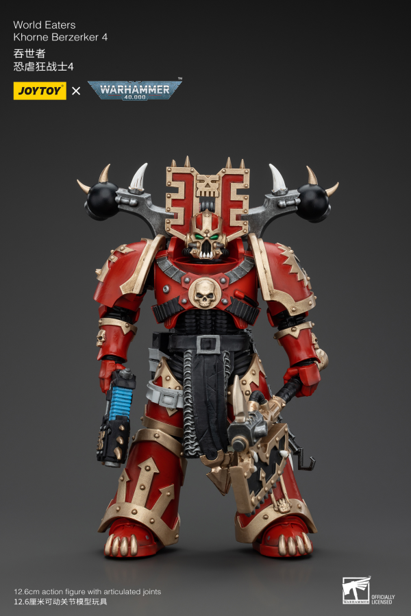 Warhammer 40K - World Eaters - Khorne Berzerker (Ver. 4) - Collectables > Action Figures > toys -  Joy Toy