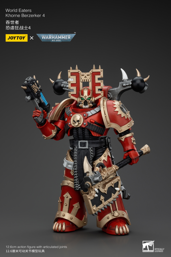 Warhammer 40K - World Eaters - Khorne Berzerker (Ver. 4) - Collectables > Action Figures > toys -  Joy Toy