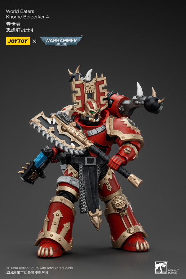 Warhammer 40K - World Eaters - Khorne Berzerker (Ver. 4) - Collectables > Action Figures > toys -  Joy Toy