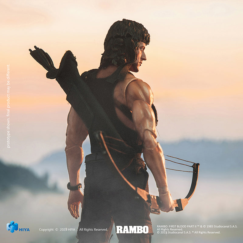 Rambo: First Blood Part II John Rambo 1/12 Scale PX Previews Exclusive (preorder) - Collectables > Action Figures > toys -  HIYA TOYS