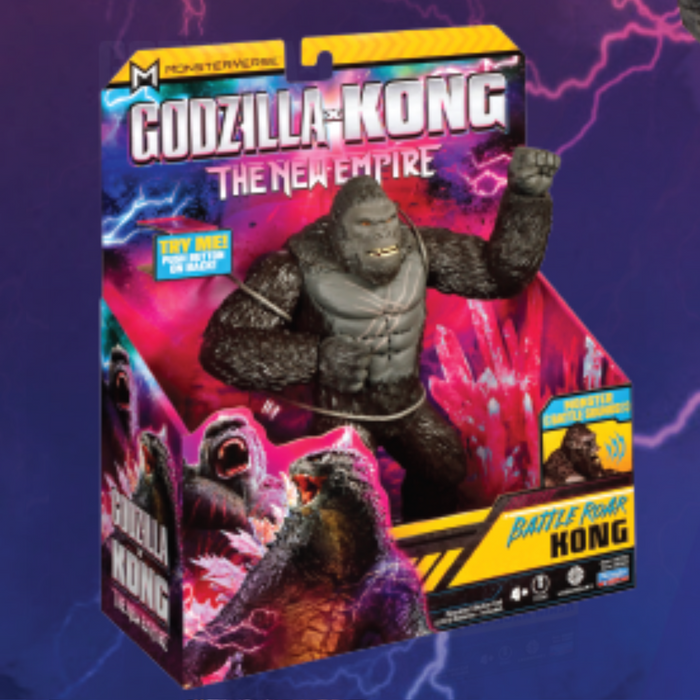 Godzilla x Kong: The New Empire Kong Battle Roar Figure - Collectables > Action Figures > toys -  PLAYMATES