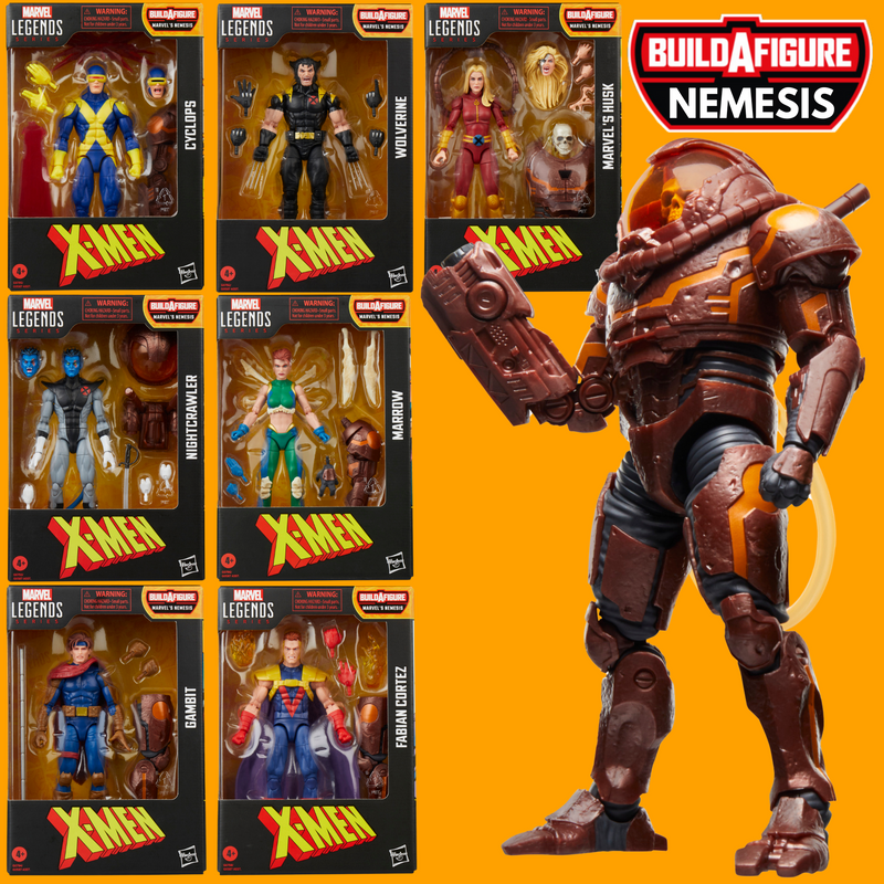 Marvel Legends Series X-Men Nemesis Build-A-Figure Wave COMPLETE Marvel Legends Series X-Men Nemesis Build-A-Figure Wave COMPLETE