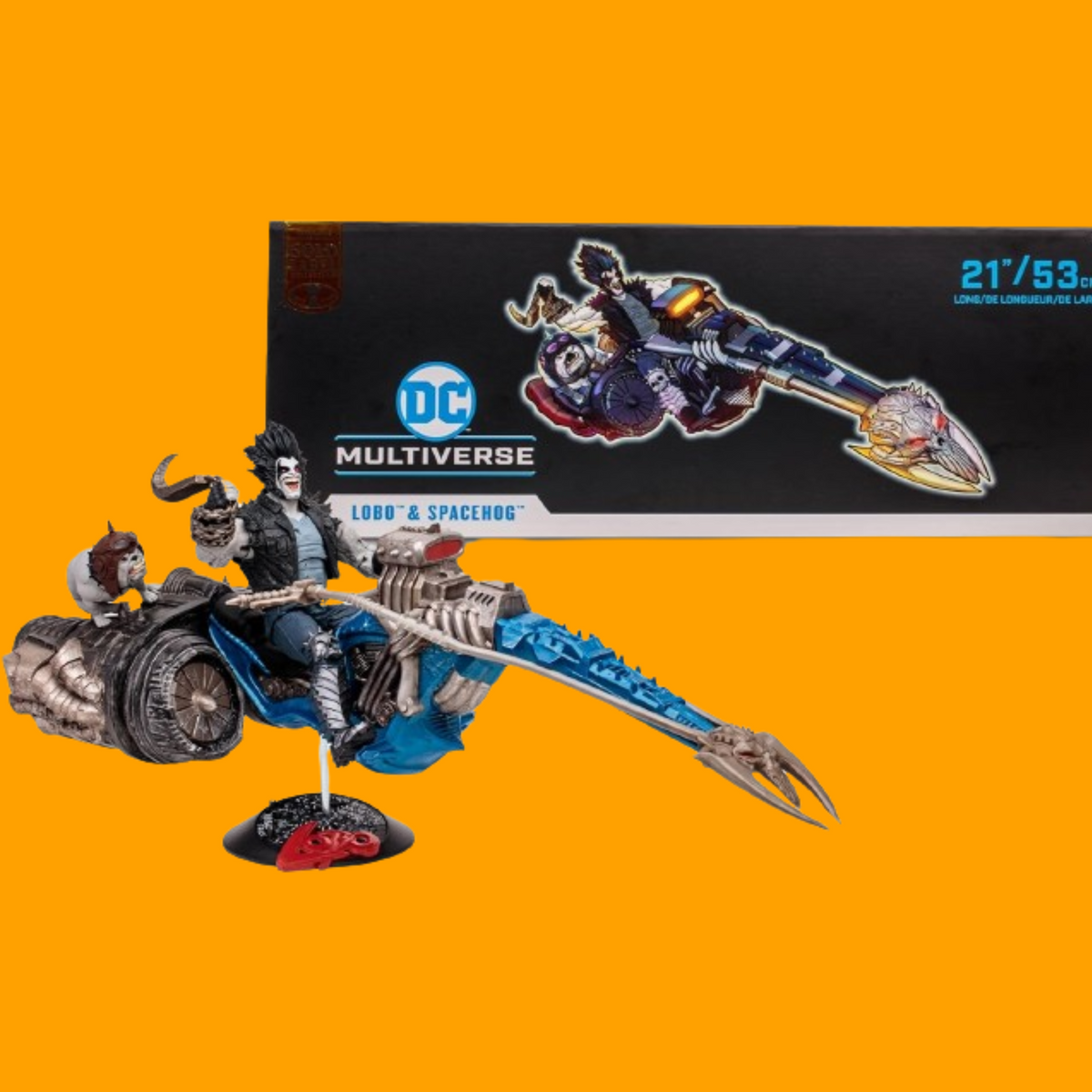 DC Multiverse Lobo & Spacehog - Gold Label - Justice League of America ...