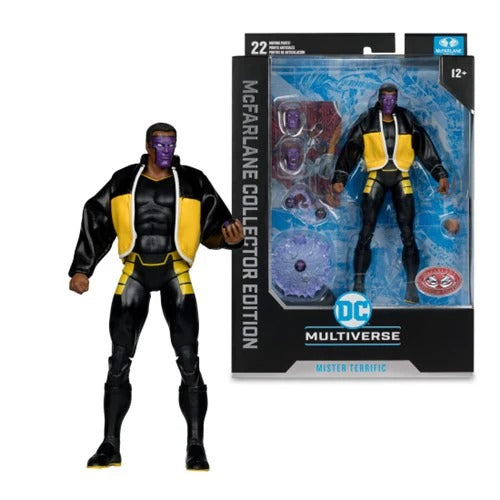 DC Multiverse Collector Edition - Justice Society America - Mister Terrific - Platinum / Chase - Collectables > Action Figures > toys -  McFarlane Toys