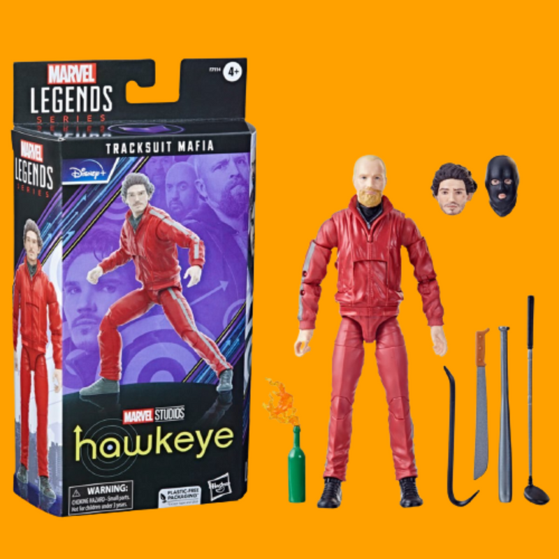 Hawkeye Marvel Legends Tracksuit Mafia  - Exclusive (preorder) - Collectables > Action Figures > toy -  Hasbro