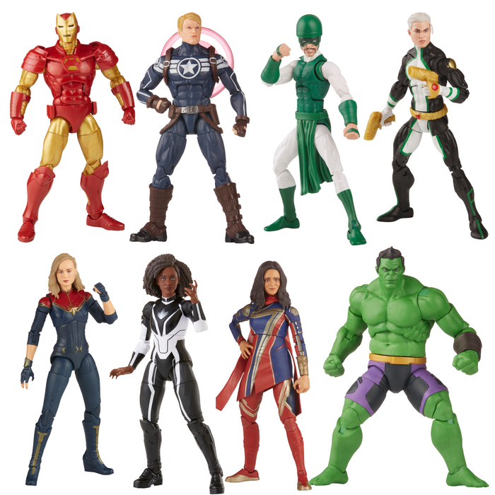 Marvel Legends - Wave - TOTALLY AWESOME HULK BAF -  Set of 7 (preorder Q3 2023) - Collectables > Action Figures > toys -  Hasbro