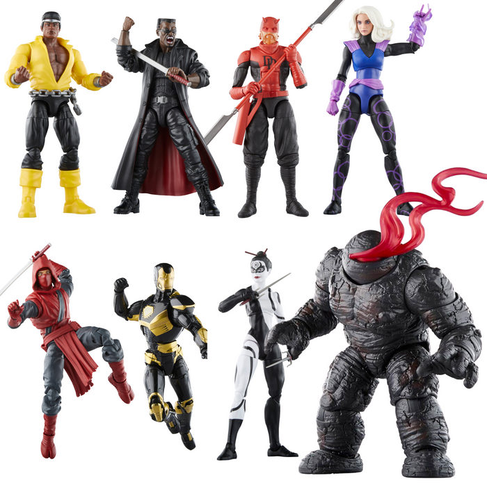 Marvel legends - Marvel Knights Wave -Mindless One BAF - Set of 7 (preorder Dec/Jan) -  -  Hasbro