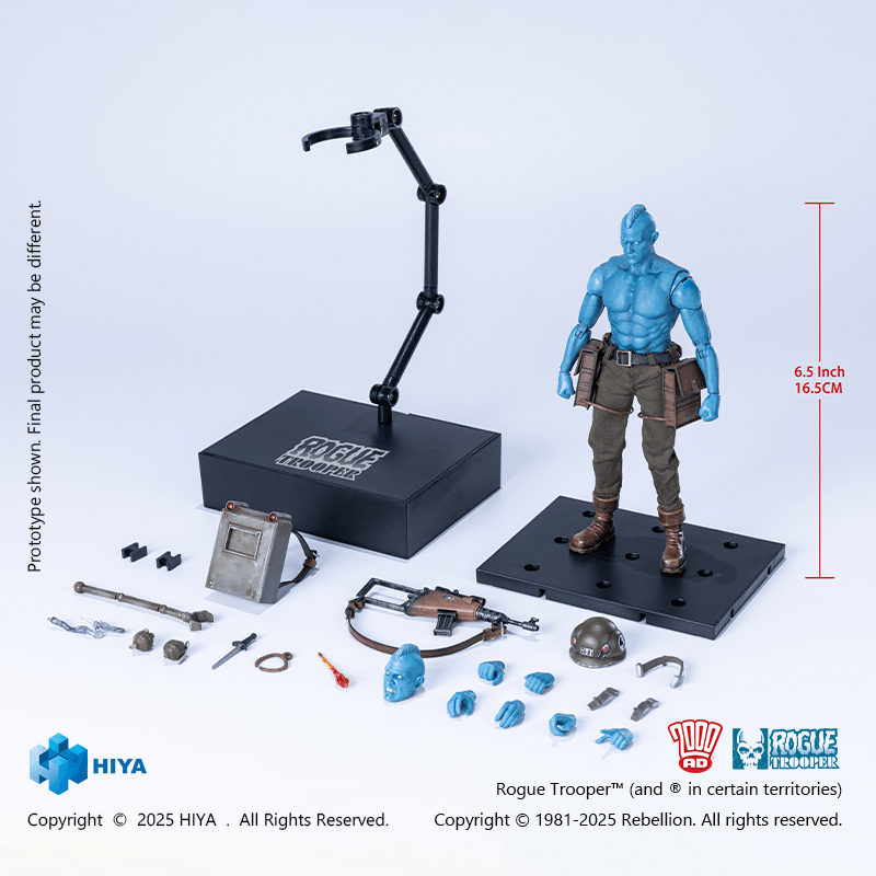 Rogue Trooper Action Figure (preorder Dec 2026) - Collectables > Action Figures > toys -  HIYA TOYS