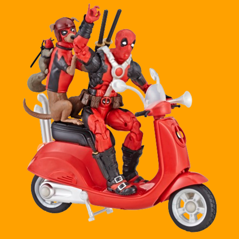 Marvel Legends Series 6-inch Deadpool with Scooter ( preorder August ) - Collectables > Action Figures > toys -  Hasbro