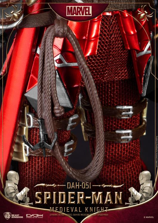 Beast Kingdom - Marvel Dynamic 8ction Heroes DAH-051 Medieval Knight Spider-Man - Collectables > Action Figures > toys -  Beast Kingdom