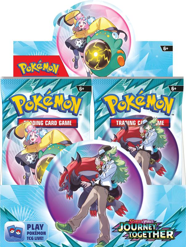 Pokémon TCG: Scarlet & Violet - Journey Together - Booster Box - Card Games > Collectables > TCG > CCG -  Pokemon TCG