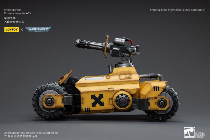 JoyToy - Warhammer 40k - Imperial Fists - Primaris Invader ATV 1/18 Scale Vehicle - Collectables > Action Figures > toys -  Joy Toy