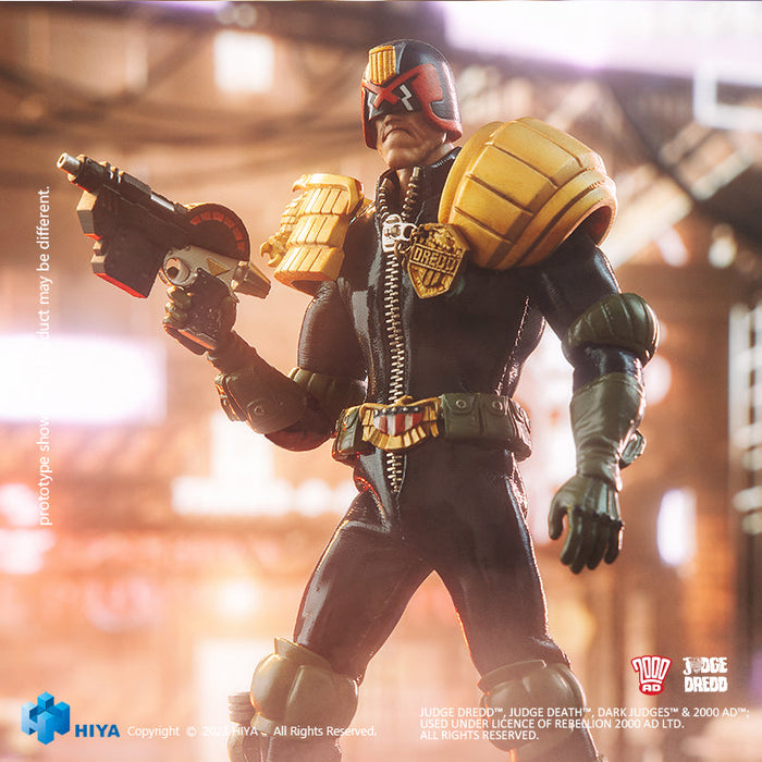 2000 AD Exquisite Super Series Judge Dredd 1/12 Scale PX Previews Exclusive (preorder) - Collectables > Action Figures > toys -  HIYA TOYS