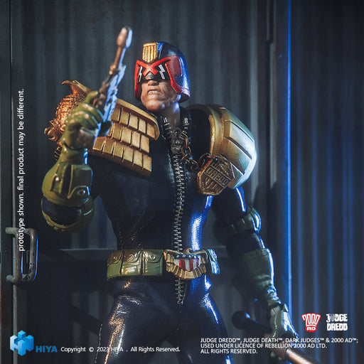 2000 AD Exquisite Super Series Judge Dredd 1/12 Scale PX Previews Exclusive (preorder) - Collectables > Action Figures > toys -  HIYA TOYS