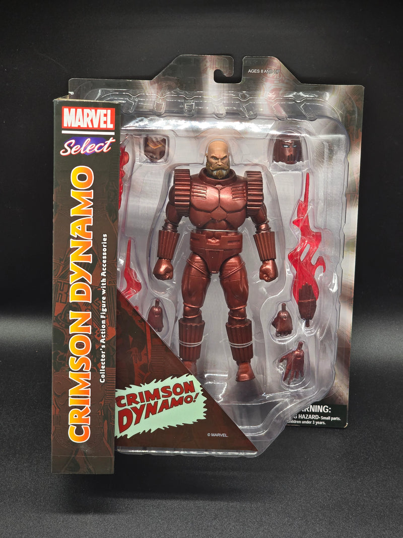 Marvel Select Crimson Dynamo Action Figure - Action figure -  Hasbro