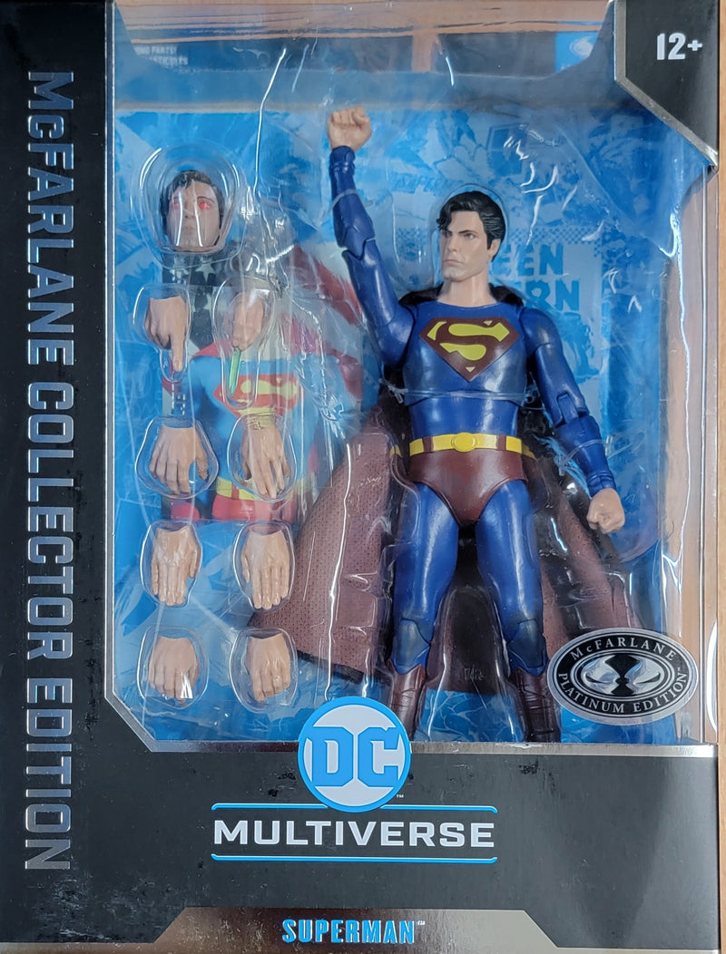 DC Multiverse Collector Edition #25 SUPERMAN (SUPERMAN MOVIE 1978)- chase / platinum - Collectables > Action Figures > toys -  McFarlane Toys