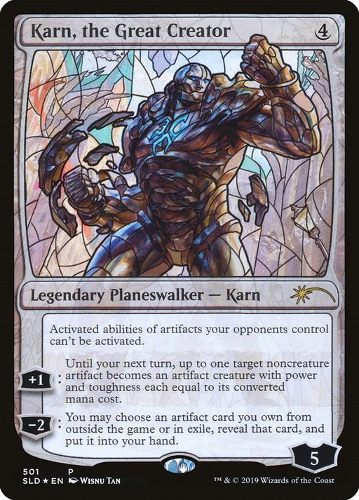 Karn, the Great Creator (Stained Glass)