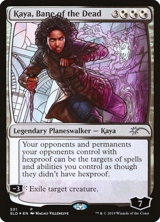 Kaya, Bane of the Dead (Stained Glass)