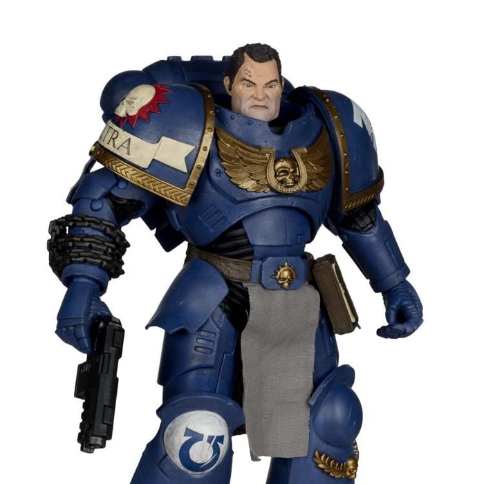 Warhammer 40,000: Space Marine 2 Ultramarines Lieutenant Titus Action Figure (preorder Q1 2025)