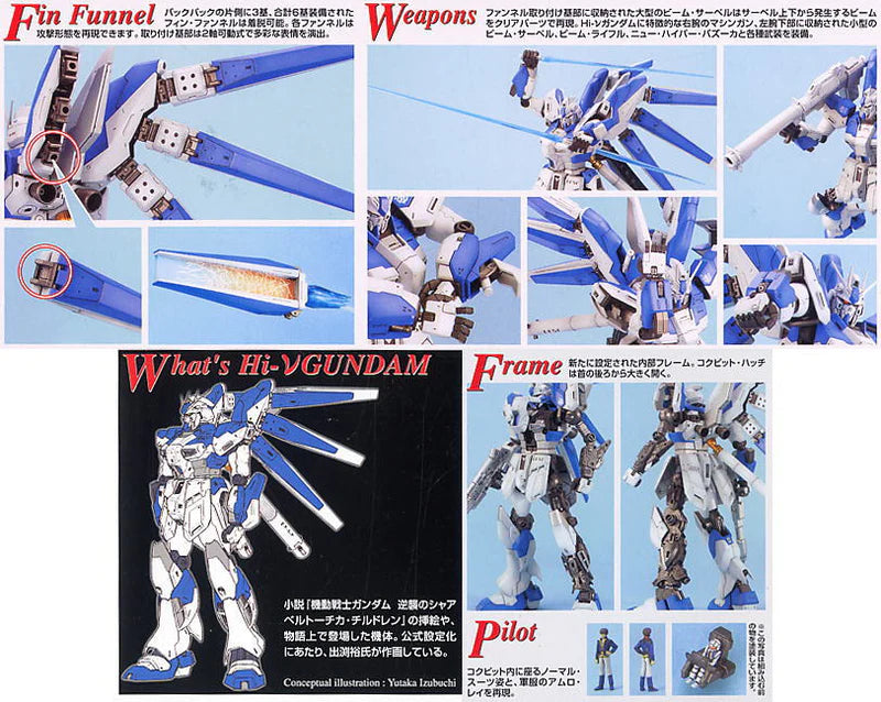 MG RX-93-v2 Hi Nu Gundam 1/100 - Model Kit > Collectable > Gunpla > Hobby -  Bandai