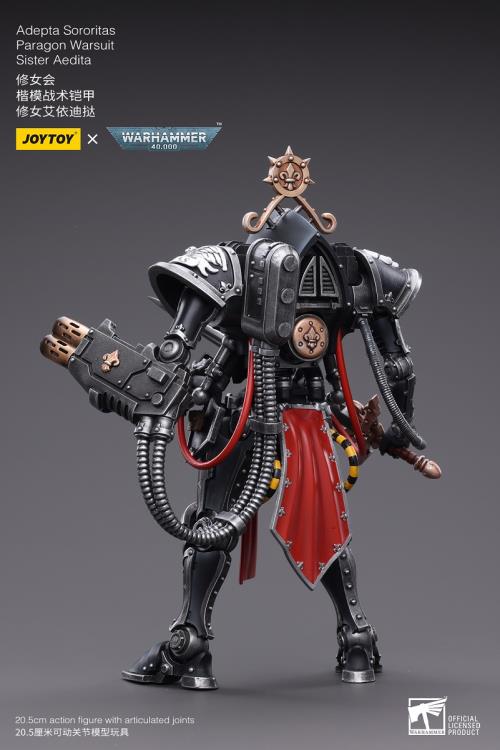 JoyToy - Warhammer 40k - Adepta Sororitas - Paragon Warsuit Sister Aedita - Collectables > Action Figures > toys -  Joy Toy