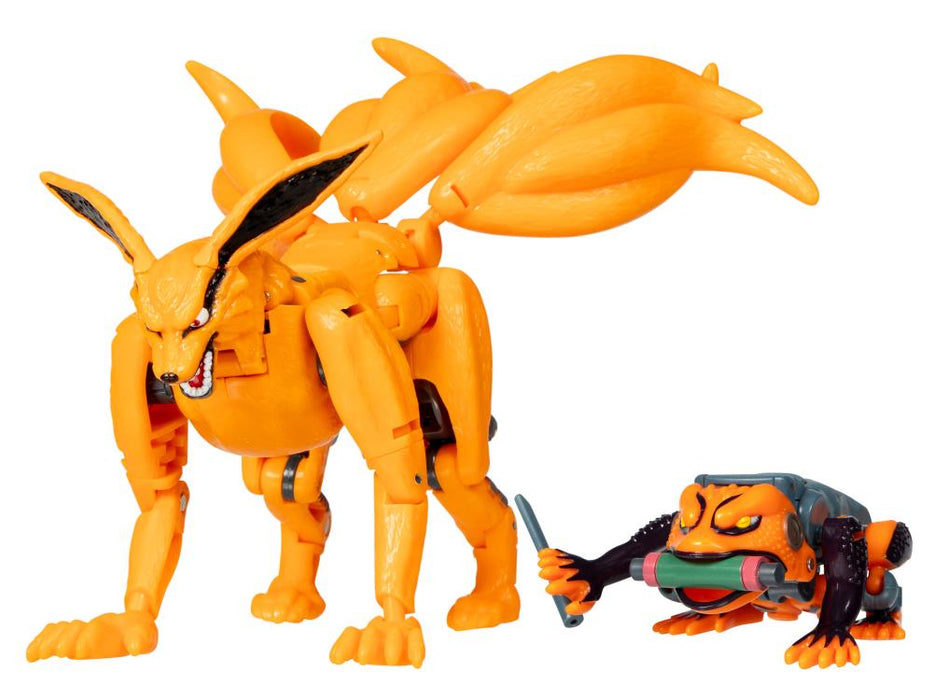 Transformers Collaborative Naruto: Shippuden x Transformers Kurama & Gamakichi Figure Set (preorder Q2 2025)