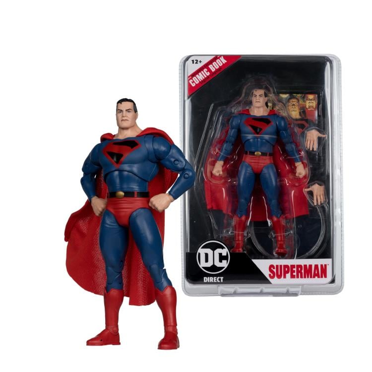 DC Page Punchers - Superman (Kingdom Come) Action Figure - Collectables > Action Figures > toys -  McFarlane Toys
