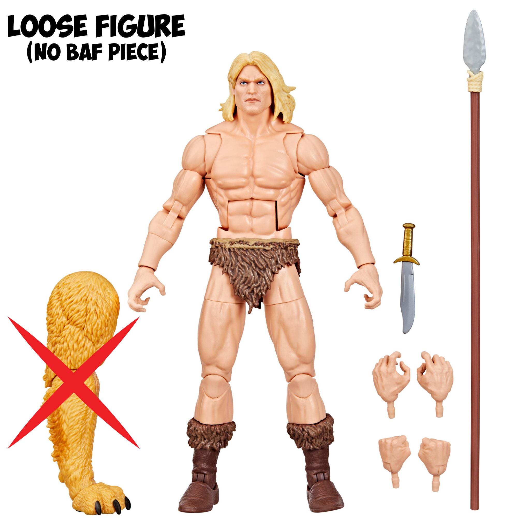 Marvel Legends Series - Ka-Zar - Zabu Baf — Toy Snowman