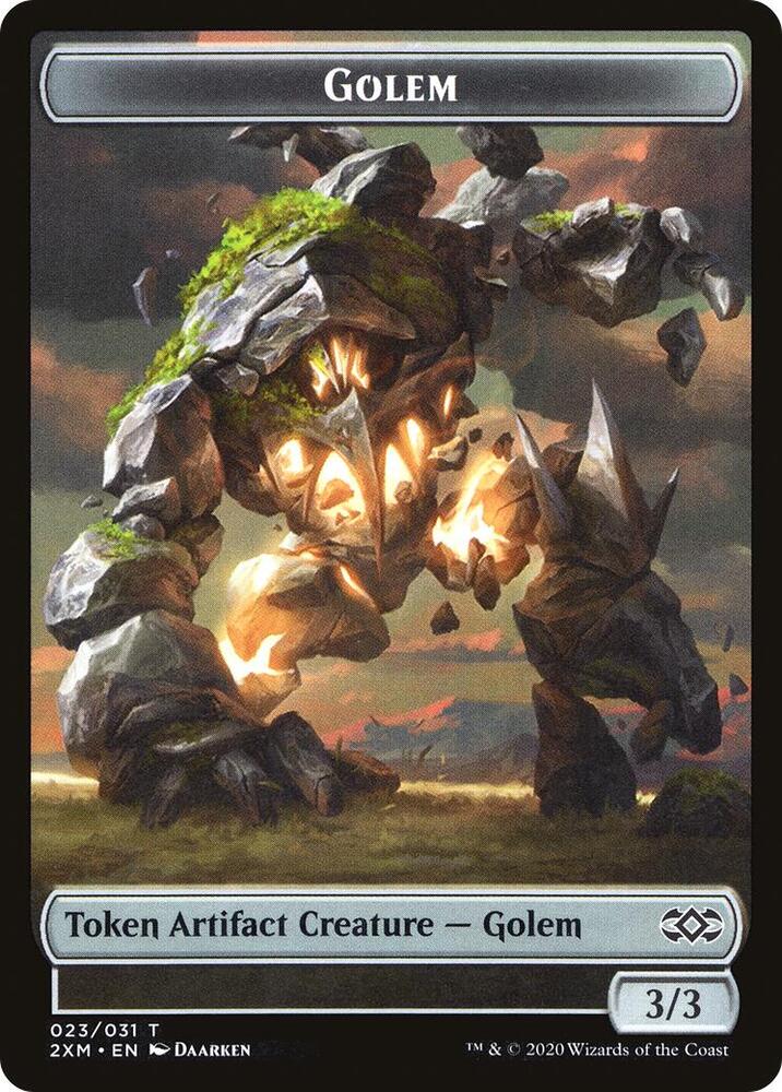 Ape // Golem Double-Sided Token (Back)